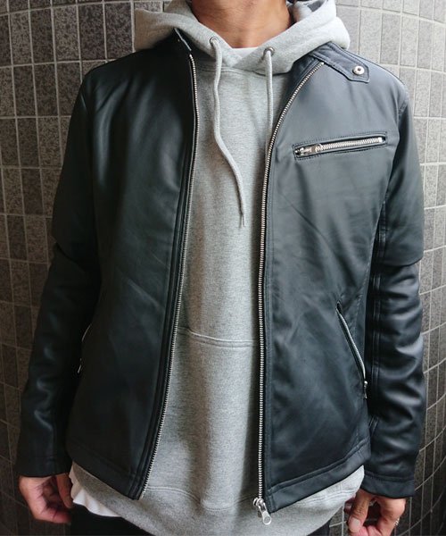 セール Off Puライダース シングルライダースレザージャケット マルカワ Marukawa D Fashion