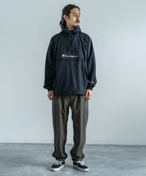 Champion チャンピオン C3 R603 アノラック メンズ レディース パーカー ウインドブレーカー ライトアウター マウンテンパーカー ハーフジップ ロッキーモンロー Rocky Monroe D Fashion