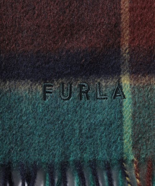 Furla フルラ ウール100 マフラー チェック フルラ Furla D Fashion Furla フルラ ウール100 マフラー チェック フルラ Furla D Fashion