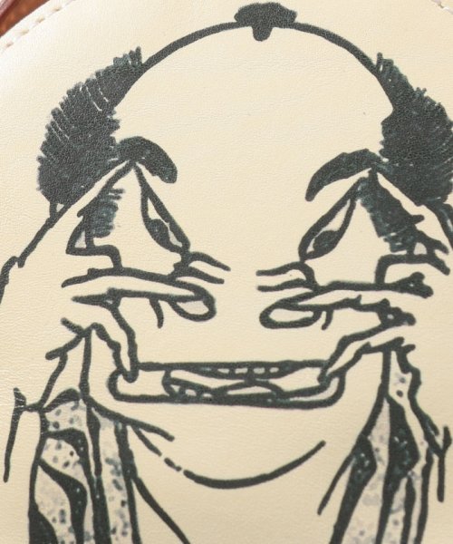 葛飾北斎 北斎漫画コインケース 百面相a 創悦 Souetsu D Fashion