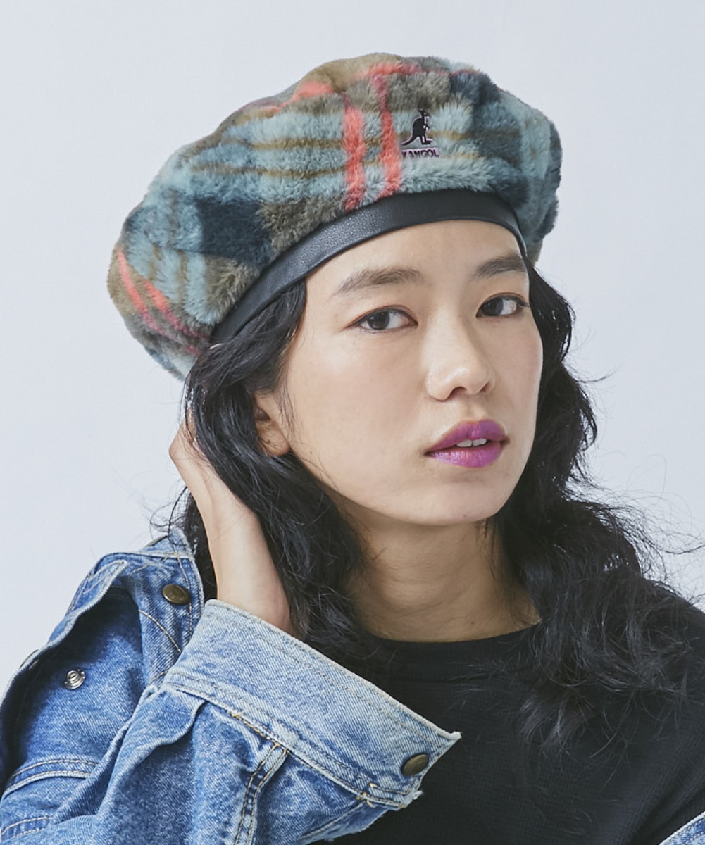 カンゴール KANGOL KANGOL Faux Fur Beret(503657693) | KANGOL