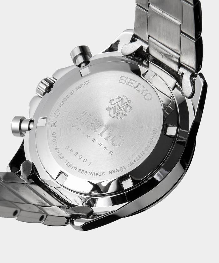 SEIKO/別注セイコー×ナノ・ユニバース クオーツクロノグラフ
