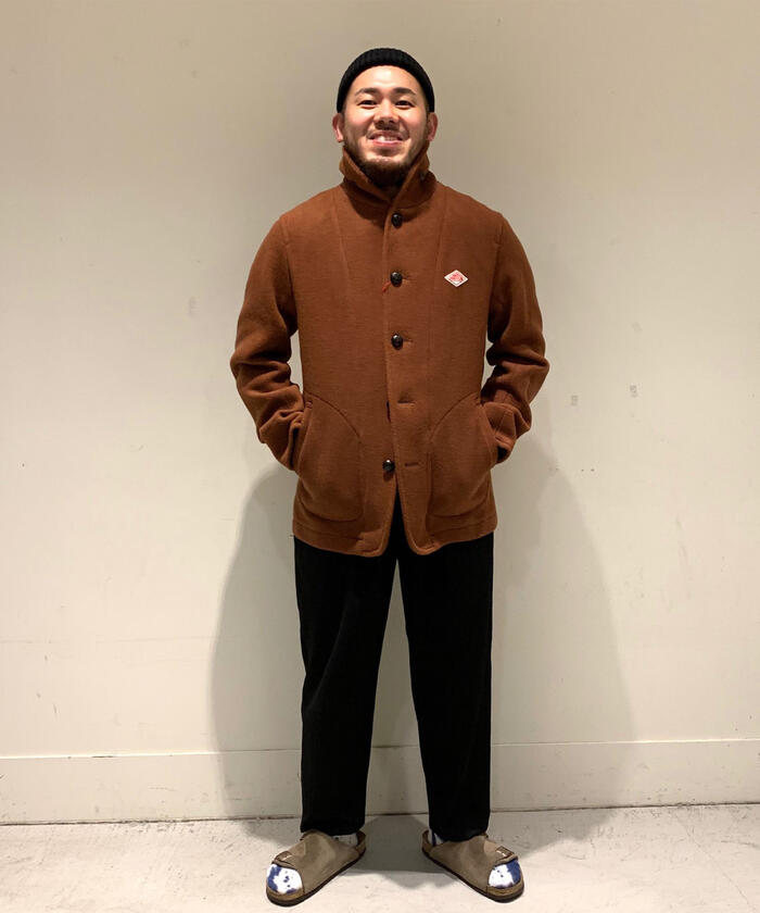 クーポン】【DANTON/ダントン】モッサー丸えりジャケット #JD クーポン】【DANTON/ダントン】モッサー丸えりジャケット #JD