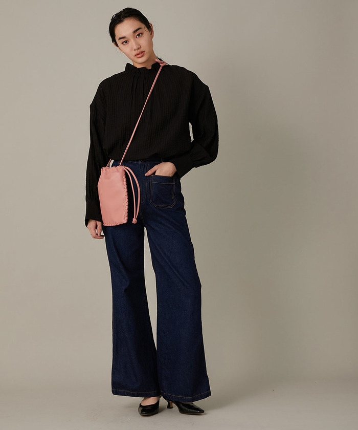 セール 60%OFF】2WAYフリルカラーブラウス(503631818) | アダム