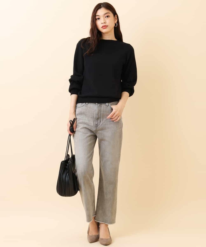 セール54%OFF】【洗える/大人気アイテムが登場!】ボートネック