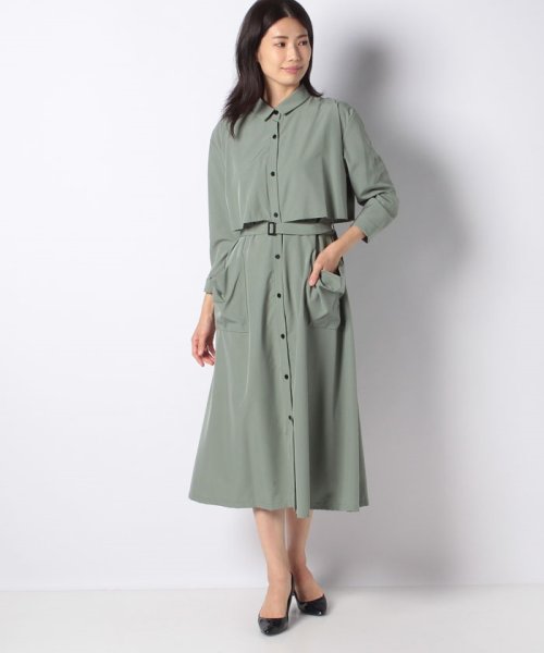 セール 30 Off Tv着用 セットアップ風ドレープポケットワンピース プレフェリール Preferir D Fashion