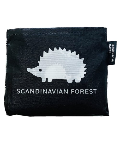 Scandinavian Forest ショッピングバッグ 和柄ブラック アンファンス En Fance D Fashion Scandinavian Forest ショッピングバッグ 和柄ブラック アンファンス En Fance D Fashion