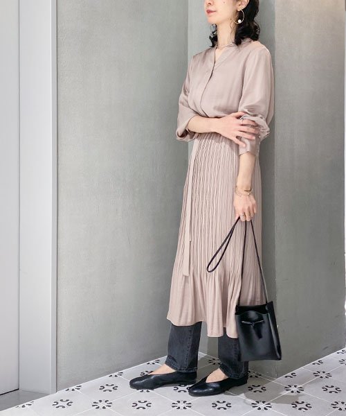 セール 40 Off Web限定 ヴィンテージサテンワンピース ナノ ユニバース Nano Universe D Fashion