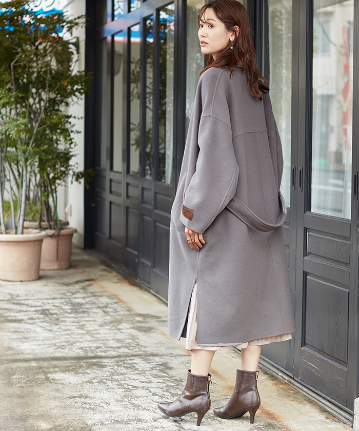 値下げ】 LA TORRE/ダブルフェイスオーバーコート ciaociaoibiza.com