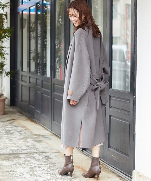 セール 30 Off La Torre ダブルフェイスオーバーコート ナノ ユニバース Nano Universe D Fashion セール 30 Off La Torre ダブルフェイスオーバーコート ナノ ユニバース Nano Universe D Fashion