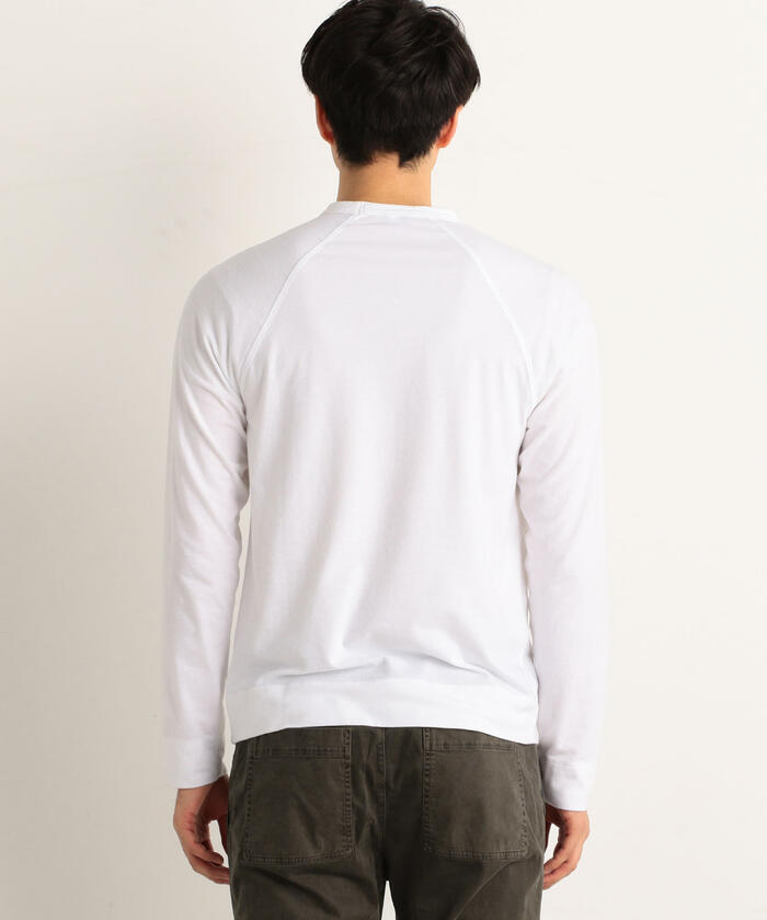 セール 50%OFF】ブラッシュドジャージー ラグランスリーブプル