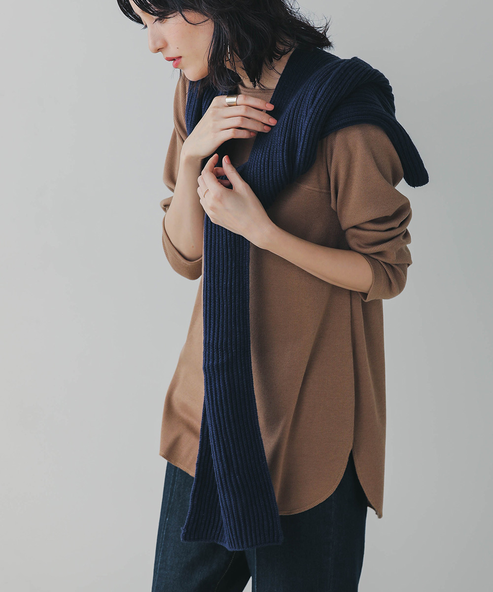 orimi フード付きマフラー