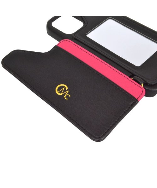Iphoneケース Iphone12mini セシルマクビー Cecilmcbee キルティング 背面ケース Black スマホケース Iphone12mini エムファクトリー Mーfactory D Fashion