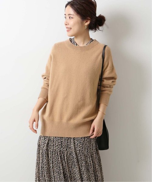 カシミヤウールクループルオーバー◆