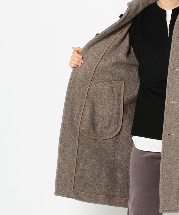 クーポン】【DANTON/ダントン】ウールモッサ―ロングコート #JD クーポン】【DANTON/ダントン】ウールモッサ―ロングコート #JD