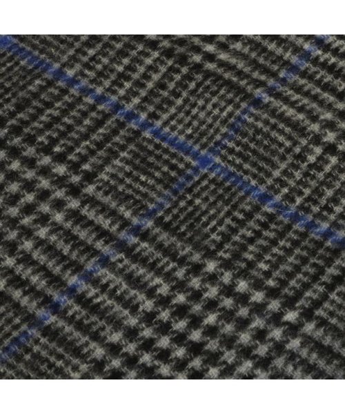 セール マフラー ウールカシミヤ グレー系 チェック柄 リバーシブル ブリックハウス Brickhouse D Fashion