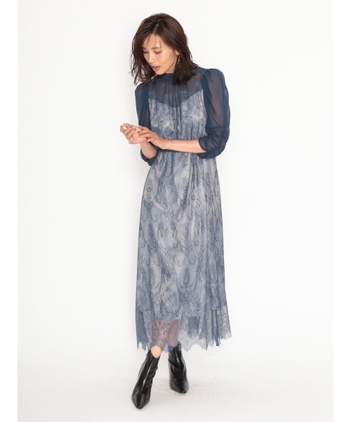 パワショルレースワンピース スナイデル Snidel D Fashion パワショルレースワンピース スナイデル Snidel D Fashion