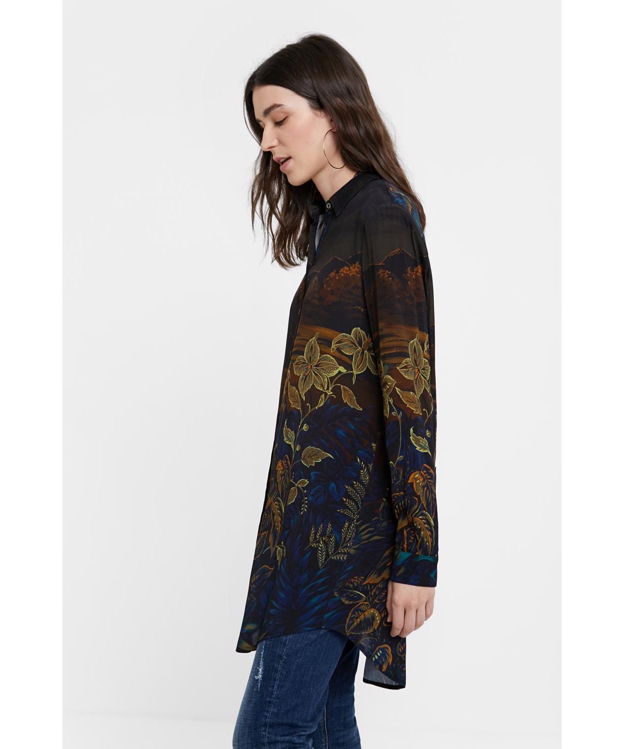 セール】シャツ長袖 RIN(503379623) | デシグアル(Desigual) - d