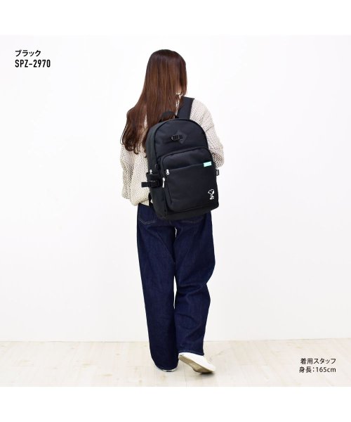 スヌーピー リュック デイパック レディース 女子 通学 部活 塾 かばん 大容量 多機能 ファスナー シンプル 通勤 通学 旅行大人大学生 高校生 中学生 リ ランナー Runner D Fashion