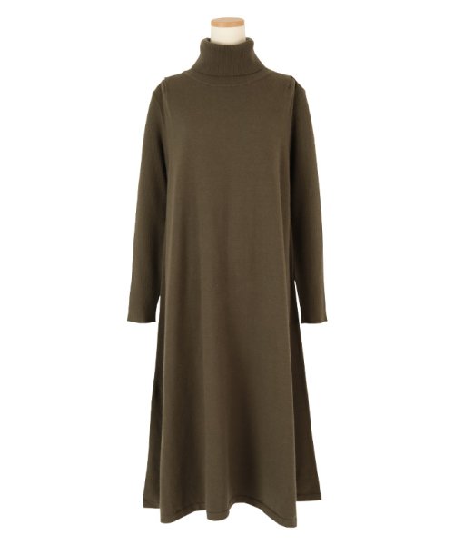 セール タートルネックaラインニットワンピース ミエット Miette D Fashion セール タートルネックaラインニットワンピース ミエット Miette D Fashion