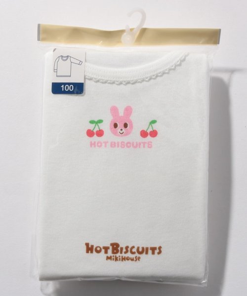フライスインナー長袖tシャツ 女の子 80 1cm ミキハウスホットビスケッツ Miki House Hot Biscuits D Fashion フライスインナー長袖tシャツ 女の子 80 1cm ミキハウスホットビスケッツ Miki House Hot Biscuits D Fashion