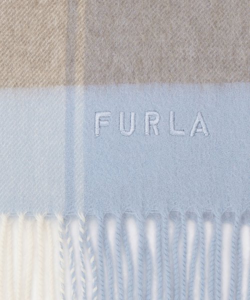 FURLA（フルラ）カシミヤ100％マフラー チェック