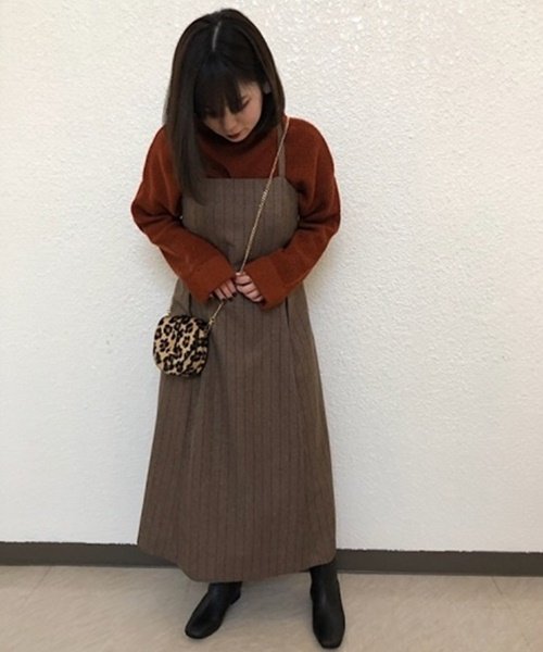 セール Ships Any シャークストライプ キャミワンピース シップス エニィ ウィメンズ Ships Any Womens D Fashion