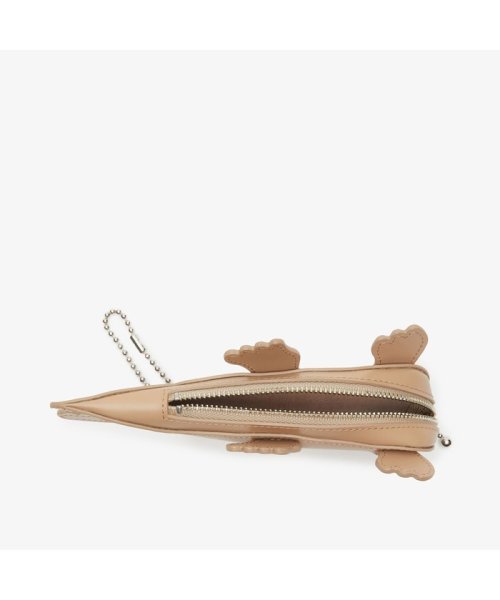 セール 30 Off Charm レザークロコダイルキーホルダーポーチ ラコステ Lacoste D Fashion