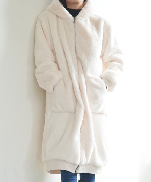 パーカー ファー ロングパーカー フェイクファー エコファー ロングコート 羽織 アウター 韓国 ファッション ソフトファーロングパーカー フューティアランド Futier Land D Fashion パーカー ファー ロングパーカー フェイクファー エコファー ロングコート 羽織 アウター 韓国 ファッション ソフトファーロングパーカー フューティアランド Futier Land D Fashion