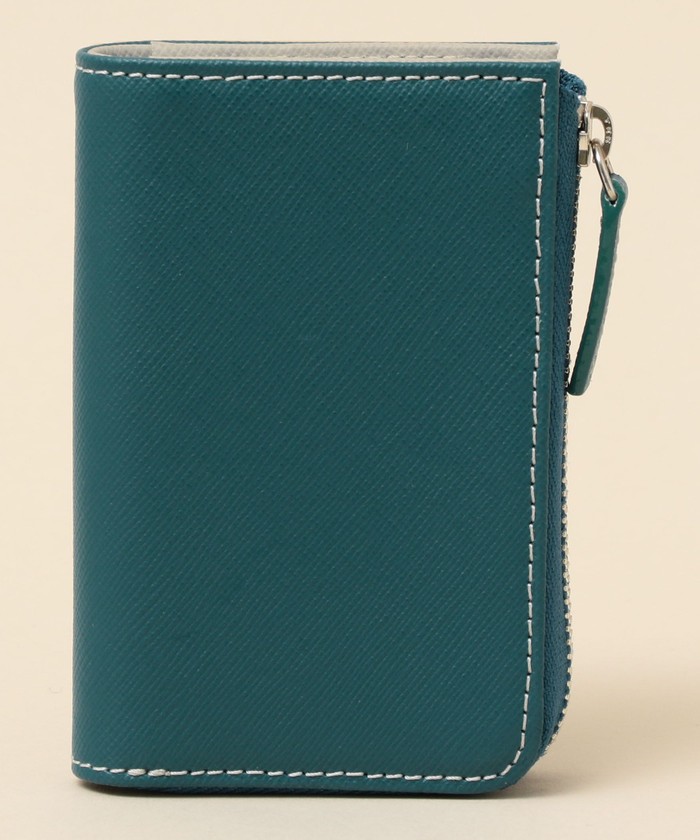SHIPS: 「SAFFIANO LEATHER」 2トーン キーケース SHIPS キーケース 「WEB限定」SHIPS: 「SAFFIANO LEATHER」 2