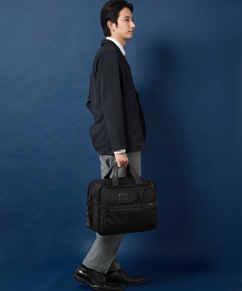 Alpha エクスパンダブル・オーガナイザー・コンピューター・ブリーフ(503681315) トゥミ(TUMI) d fashion ✴︎TUMI 26160DH Alpha エクスパンダブル コンピューターブリーフ
