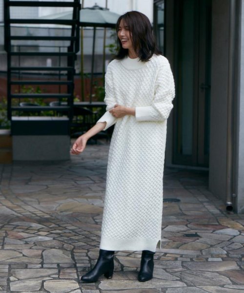 セール Musee バスケットニットワンピース クリアインプレッション Clear Impression D Fashion セール Musee バスケットニットワンピース クリアインプレッション Clear Impression D Fashion
