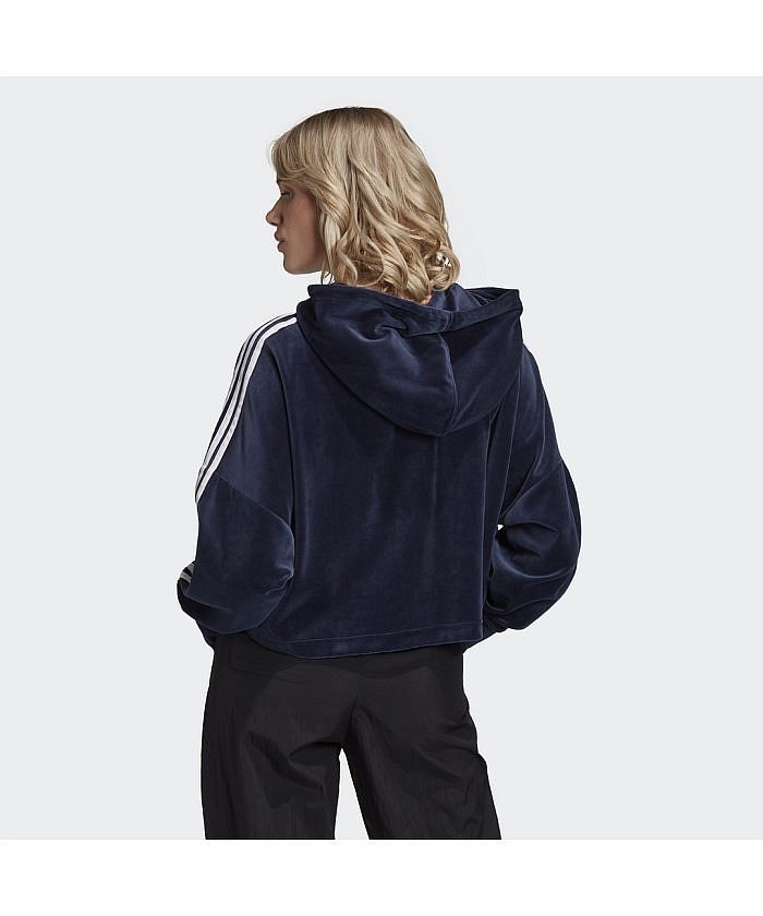 adidas originals アディダス ジップアップパーカー ベロア