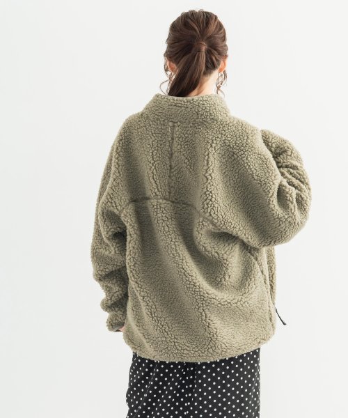 UO Willow Fuzzy Fleece Drawstring Teddy Jacket