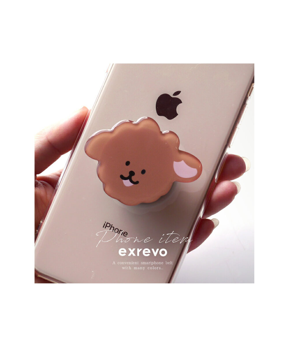 エクレボ exrevo スマホグリップ グリップトック 韓国 iphone