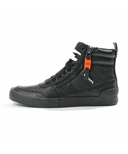 セール 10 Off Diesel ディーゼル Y019 Pr013 S Dvelows レザー ハイカット スニーカー シューズ T8013 Black 靴 メンズ ディーゼル Diesel D Fashion