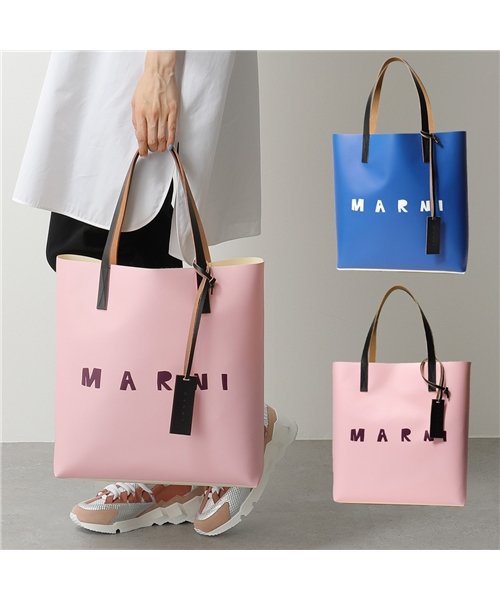 セール Marni マルニ Shmpq10a06 P3660 コーティングpvc ショッピングバッグ バイカラー トートバッグ ロゴ 鞄 レディース メンズ マルニ Marni D Fashion セール Marni マルニ Shmpq10a06 P3660 コーティングpvc ショッピングバッグ バイカラー トートバッグ ロゴ 鞄 レディース メンズ マルニ Marni D Fashion