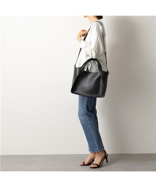 クーポン セール 16 Off Stella Mccartney ステラマッカートニー W8542 パンチングロゴ エコレザー 2way トートバッグ ショルダーバッグ ポー ステラマッカートニー Stella Mccartney D Fashion
