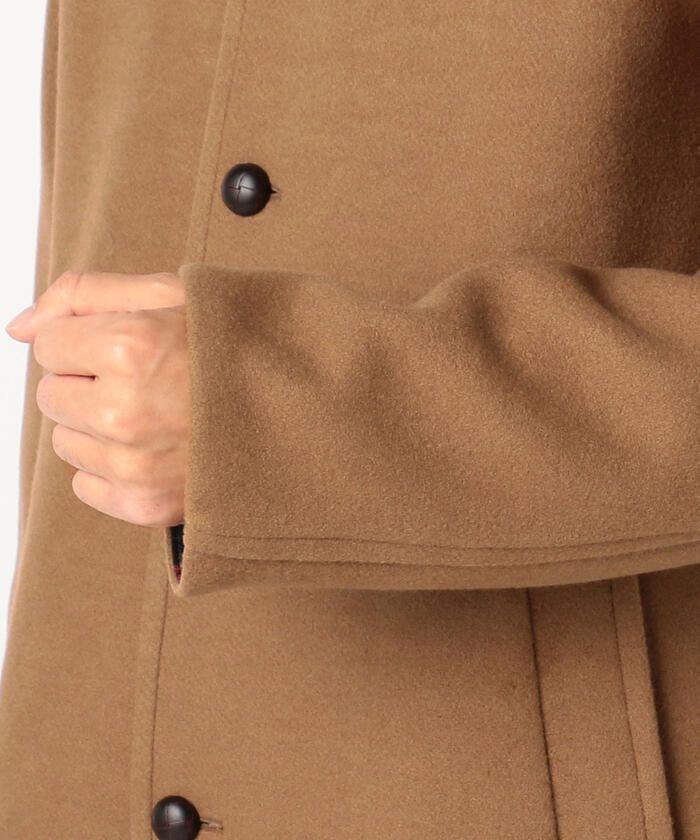 グロスター GLOSTER ステンカラーコート/キャメル色/Mサイズ/メンズ セール】Wool Blend Jersey ステンカラーコート(503683722