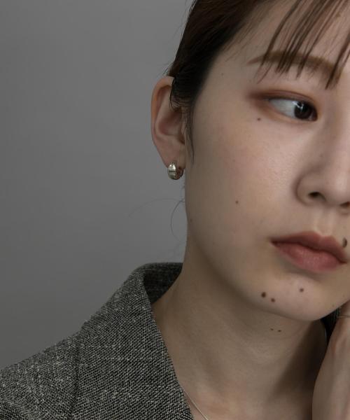 セール】silver925プックリミニフープピアス(503700581