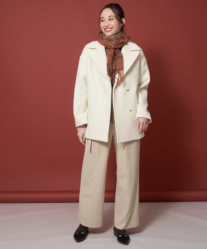 美品  セール 40%OFF】ビッグラペルコート(503594669) | オフオン ジャケット・アウター