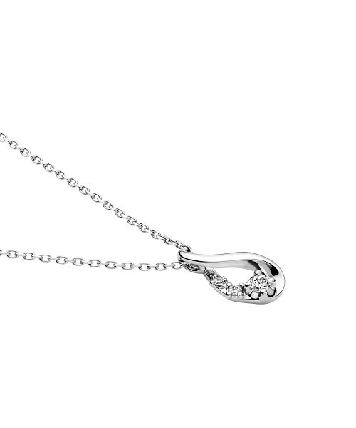 プラチナ ドロップ ダイヤモンドネックレス(503630364) | VA VENDOME