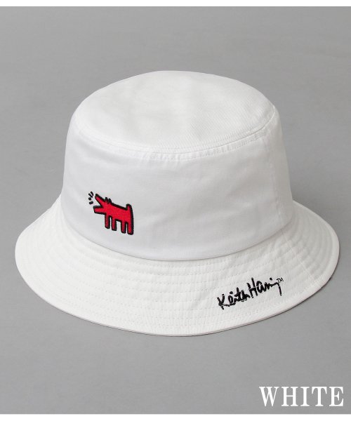 セール Keith Haring キースへリング キャンバスバケットハット 犬 エーエムエスセレクト Ams Select D Fashion