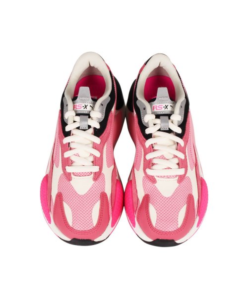 プーマ PUMA パズル スニーカー レディース RS－X3 PUZZLE ピンク 371570 06(503004492) | プーマ(PUMA)  - d fashion