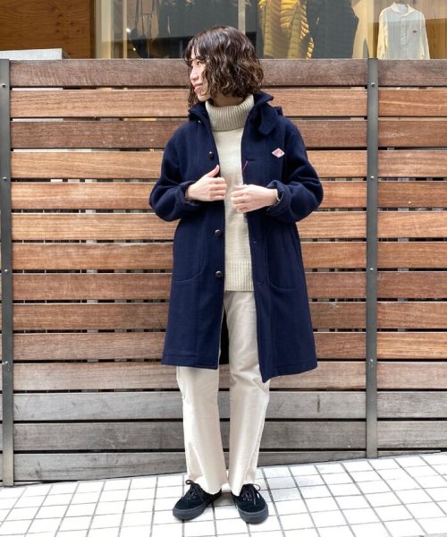 Danton ダントン ウールモッサ ロングコート Jd 8074 Wom フレディアンドグロスター Fredy Gloster D Fashion