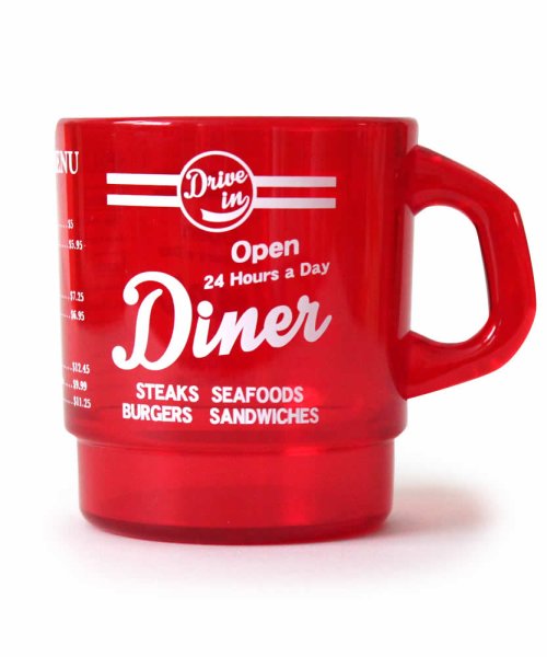 Culture Mart カルチャーマート プラスチックマグ Plastic Mug Red マグカップ プラスチック コップ プラスチック アメリカ雑 Culture Mart Culture Mart D Fashion
