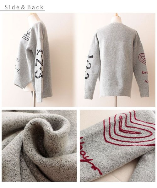 セール5 Off オシャレなデザイン刺繍のニットトップス サワアラモード Sawa A La Mode D Fashion セール5 Off オシャレなデザイン刺繍のニットトップス サワアラモード Sawa A La Mode D Fashion