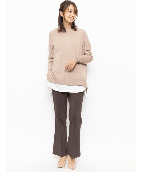 セール 裏起毛パンツ レディース ボトムス ストレッチ フレアパンツ ワイド バギー 無地 ミリアンデニ Mili An Deni D Fashion セール 裏起毛パンツ レディース ボトムス ストレッチ フレアパンツ ワイド バギー 無地 ミリアンデニ Mili An Deni D Fashion
