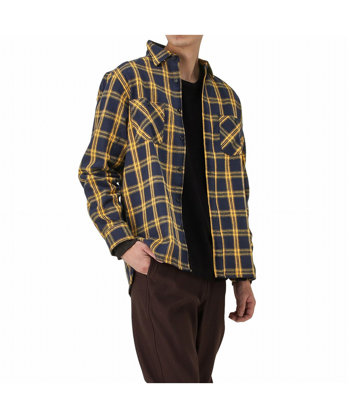 マックハウス Mac－House NAVY ネイビー フランネルシャツ