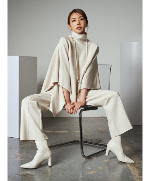ケープニットパンツセットアップ セルフォード Celford D Fashion